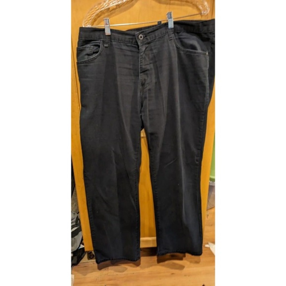 Timberland Straight Leg Jeans Men's SIze 36x32 Black Soft 100% Cotton‎